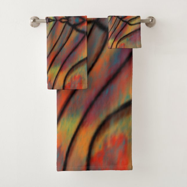 Repeating Desert Dreams Bath Towel Set (Insitu)