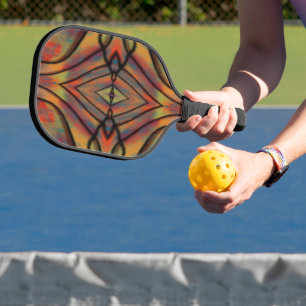 Repeating Desert Dreams Pickleball Paddle