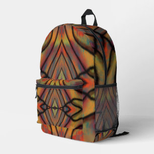 Repeating Desert Dreams Printed Backpack