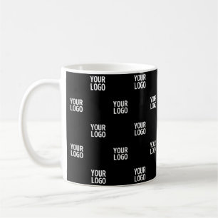 Repeating Image, Design or Company Business Logo Coffee Mug