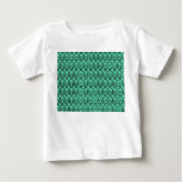 Repeating Mint Green Ovals