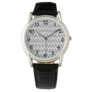 Repeating White Ovals Watch