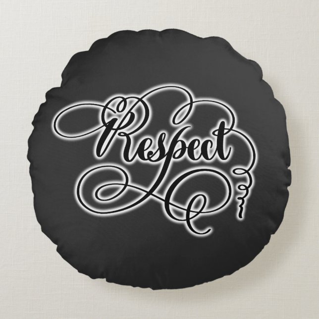 repect round pillow (Front)