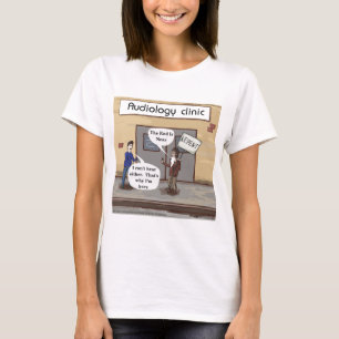 Repent For The Audiologist Office Funny T-Shirt
