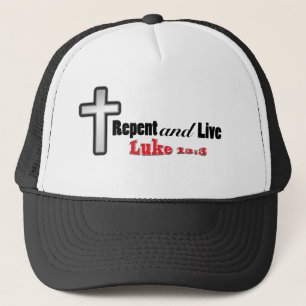 Repent Trucker Hat