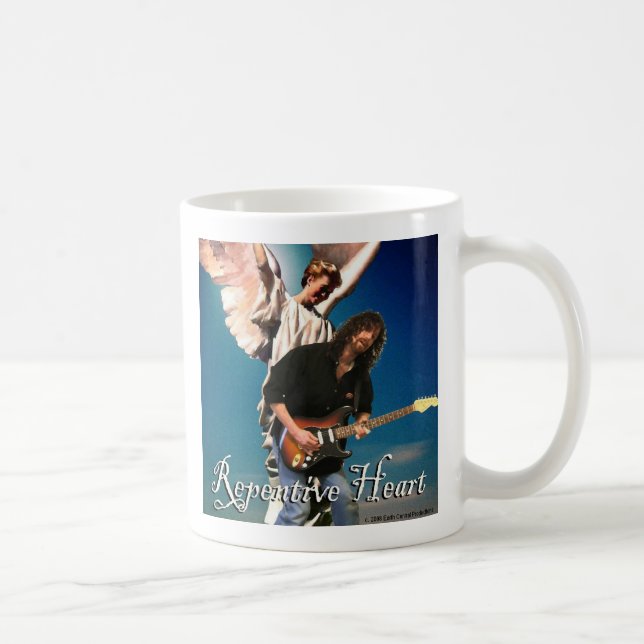 Repentive Heart (Angel Mug) Coffee Mug (Right)