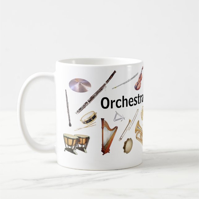 Repérage. 11 onces. Tasse orchestrale (Gauche)