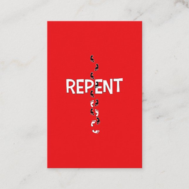 Repérer la carte évangéliste (Devant)