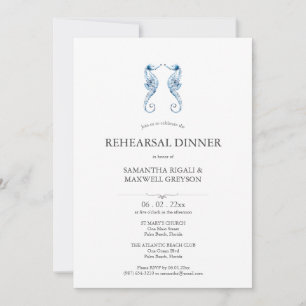 Répétition de l'aquarelle côtière Invitations