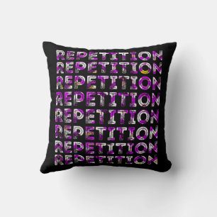 Repetition Throw Pillow