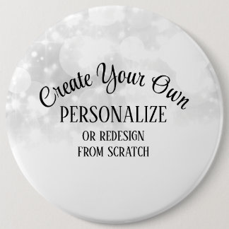 Replace Image or Personalize - 6 Inch Round Button