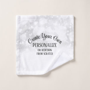 Replace Image or Personalize - Wash Cloth