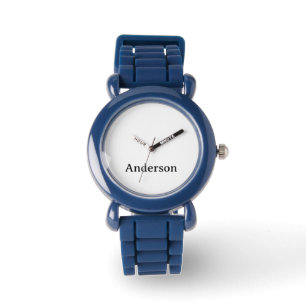 Replace Kid Plastic Case with Silicone Strap Photo Watch