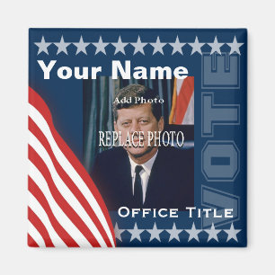 Replace Photo   Campaign Magnet Template