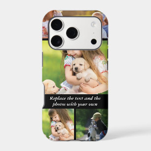 Replace text and photos with your own