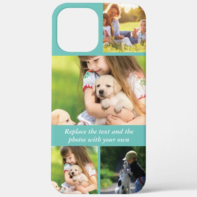 Replace text and photos with your own Case-Mate iPhone case (Back)