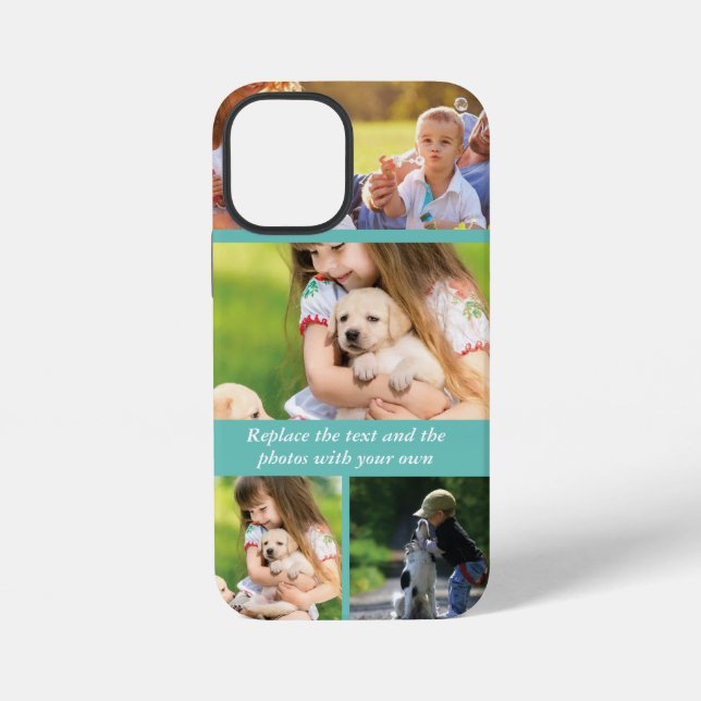 Replace text and photos with your own iPhone case (Back)
