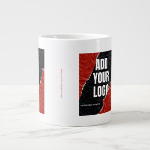 Replace this text with your own photo or message large coffee mug