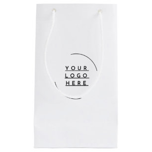 Replace your logo small gift bag