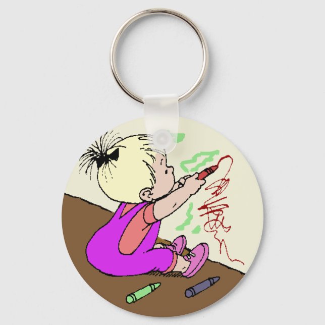 Replacement House Painter Keychain (Front)