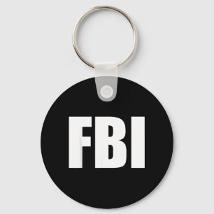 Replica Agent Inspector Funny Halloween Costume Keychain