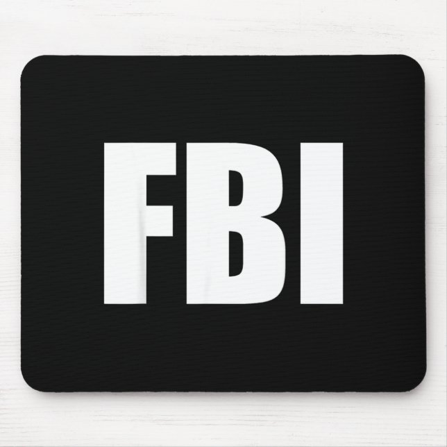 Replica Agent Inspector Funny Halloween Costume Mouse Pad (Front)