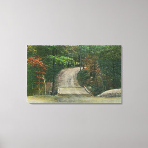 Replica of Gen Burgoyne's Last Bridge Canvas Print