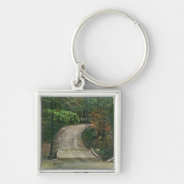 Replica of Gen Burgoyne's Last Bridge Keychain (Front)