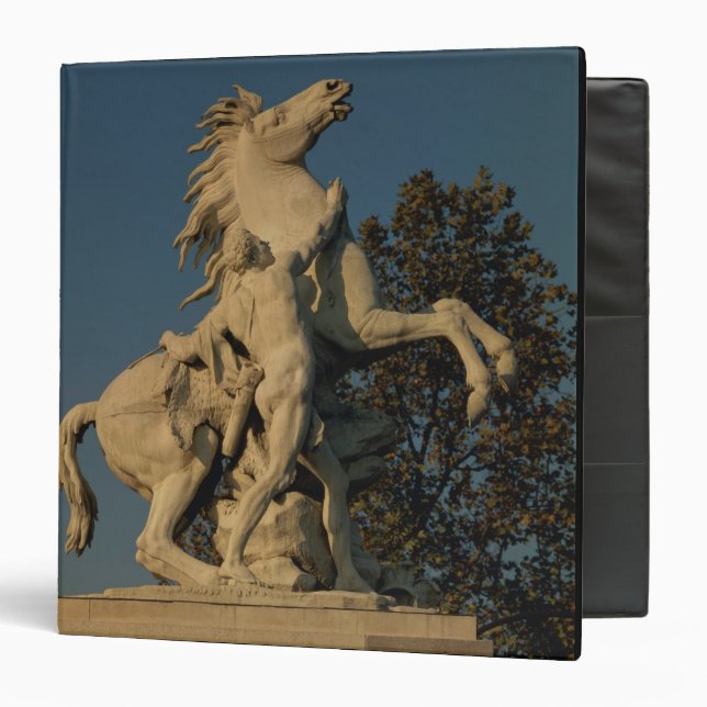 Replica of one of the two 'Marly Horses' originall Binder (Front/Inside)