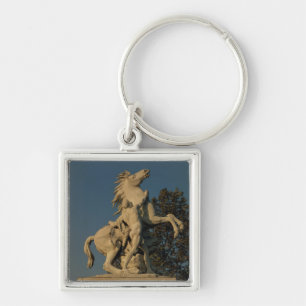 Replica of one of the two 'Marly Horses' originall Keychain