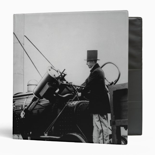 Replica of Stephenson's Rocket, 1929 Binder (Front/Inside)