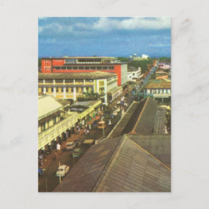 Replica  Vintage Ghana, Accra, Town centre Postcard