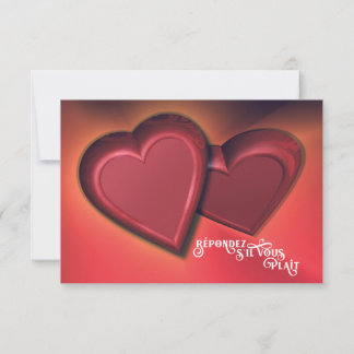 Répondez sil vous Plait RSVP Card