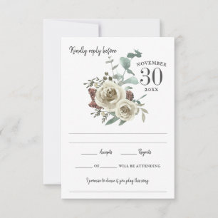 Réponse à l'aquarelle Rose Woodside