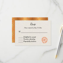 Réponse à une invitation de mariage hindou indien