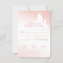 Réponse de conte de fée rose pâle du château encha