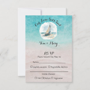 Réponse de mariage Set Sail