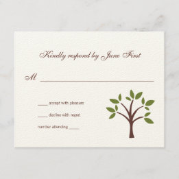 Réponse du Mariage de l'arbre feuillu