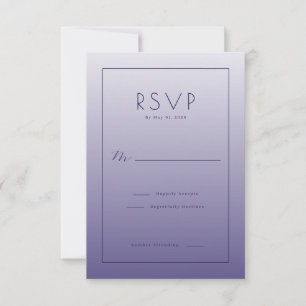 Réponse Élégante avec Dégradé Violet