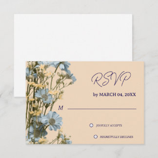 Réponse élégante classique florale pour mariage