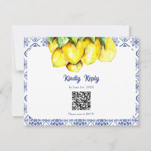 Réponse en ligne par QR code pour mariage italien 