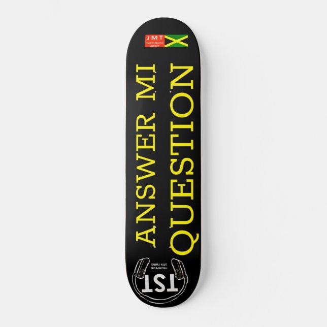 RÉPONSE MI QUESTION Skateboard (Recto)