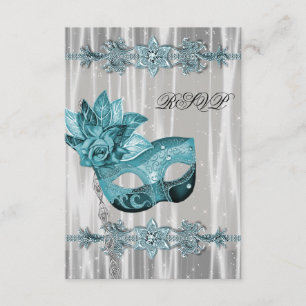 Réponse pour la soirée du Bal masqué Bleu sarcelle