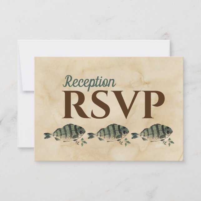 Réponse pour le dîner de réception Poisson à l'aqu (Devant)
