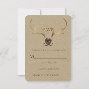 Réponse pour mariage rustique avec bois de cerf do