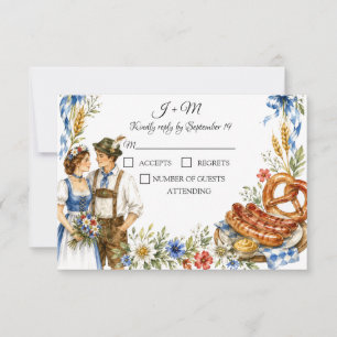Réponse pour un mariage allemand Oktoberfest bavar