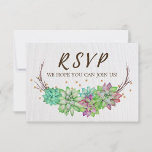 Réponse pour un mariage bohème rustique avec des f