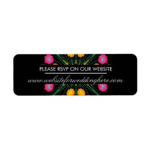 Réponse pour un site web espagnol floral dessiné à