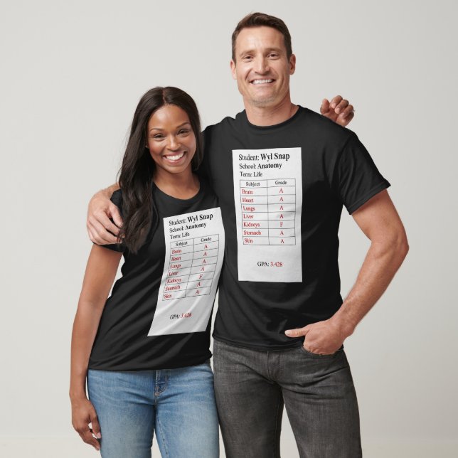 Report Card T-Shirt (Unisex)