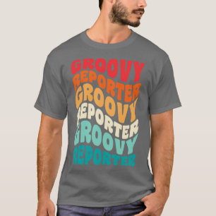 Reporter Vintage Retro 60s 70s 80s Vibes T-Shirt
